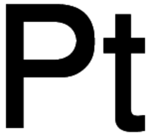 Platinum on alumina, extent of labeling: 0.5 wt. % loading, spheres