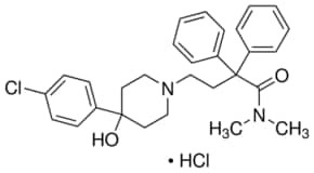 Loperamide hydrochloride, Pharmaceutical Secondary Standard. Certified Reference Material