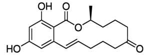 Zearalenone, fungal mycotoxin