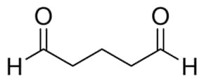 Glutaraldehyde solution, Grade I, 25% in H2O, specially purified for use as an electron microscopy fixative