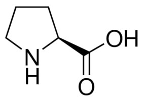 L-Proline, from non-animal source, meets EP, USP testing specifications, suitable for cell culture