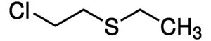 2-Chloroethyl ethyl sulfide, 97%