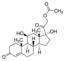 Hydrocortisone Acetate, Pharmaceutical Secondary Standard. Certified Reference Material