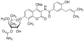 Novobiocin sodium, meets USP testing specifications