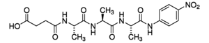 N-Succinyl-Ala-Ala-Ala-p-nitroanilide, elastase substrate