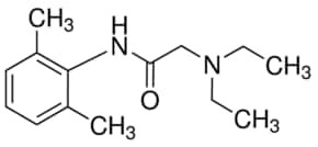 Lidocaine, Pharmaceutical Secondary Standard. Certified Reference Material