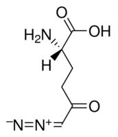 6-Diazo-5-oxo-L-norleucine, crystalline