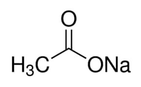 Sodium acetate, suitable for HPLC, LiChropur(TM), 99.0-101.0% (NT)