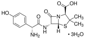 Amoxicillin trihydrate, Pharmaceutical Secondary Standard. Certified Reference Material