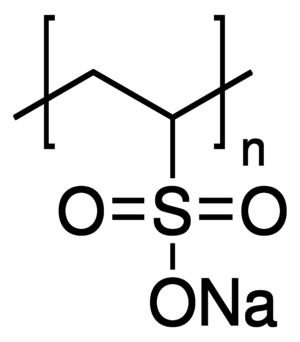 Poly(vinylsulfonic acid, sodium salt) solution, 30 wt. % in H2O, technical grade