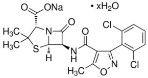 Dicloxacillin sodium salt hydrate, VETRANAL(R), analytical standard