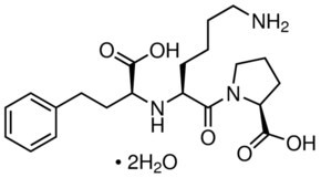 Lisinopril, Pharmaceutical Secondary Standard. Certified Reference Material