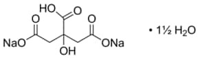 Sodium hydrogencitrate sesquihydrate, ReagentPlus(R), 99%