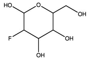 2-Fluoro-2-deoxy-D-glucose, glycosylation inhibitor, glucose analog