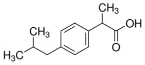 Ibuprofen, Pharmaceutical Secondary Standard. Certified Reference Material