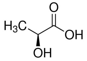 L-(+)-Lactic acid solution, meets analytical specification of Ph.Â Eur., BP, 88-92% total acid basis