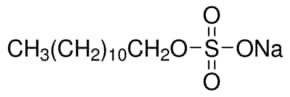 Sodium dodecyl sulfate, 92.5-100.5% based on total alkyl sulfate content basis