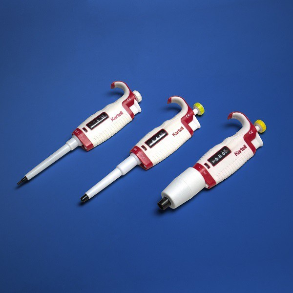 MICROPIPETTE AUTOCLAVABILI KARTELL VOLUME VARIABILE PLURIPET II 2 0,2-2 µl