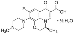 Levofloxacin Hemihydrate, Pharmaceutical Secondary Standard. Certified Reference Material