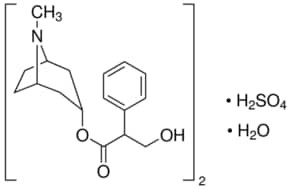 Atropine Sulfate, Pharmaceutical Secondary Standard. Certified Reference Material