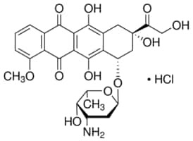 Doxorubicin Hydrochloride, Pharmaceutical Secondary Standard. Certified Reference Material