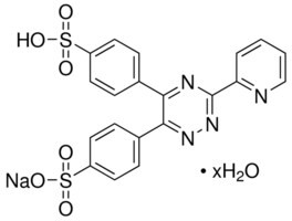 3-(2-Pyridyl)-5,6-diphenyl-1,2,4-triazine-p,p'-disulfonic acid monosodium salt hydrate, 97%