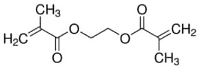 Ethylene glycol dimethacrylate, 98%, contains 90-110 ppm monomethyl ether hydroquinone as inhibitor