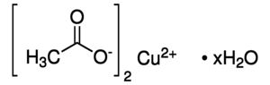 Copper(II) acetate monohydrate, 99.99% trace metals basis