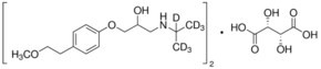 (+/-)-Metoprolol-(isopropyl-d7) (+)-tartrate salt, VETRANAL(R), analytical standard