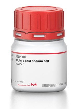 Alginic acid sodium salt, powder