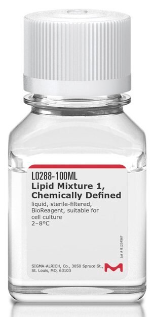 Lipid Mixture 1, Chemically Defined, liquid, sterile-filtered, BioReagent, suitable for cell culture