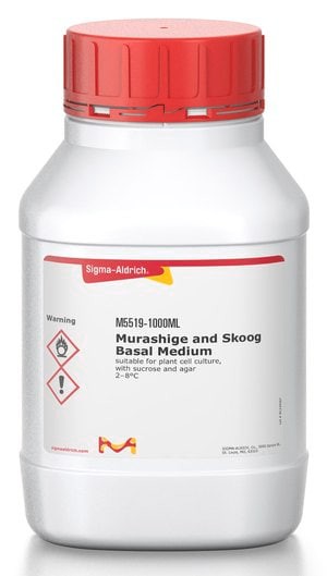 Murashige and Skoog Basal Medium, powder, suitable for plant cell culture