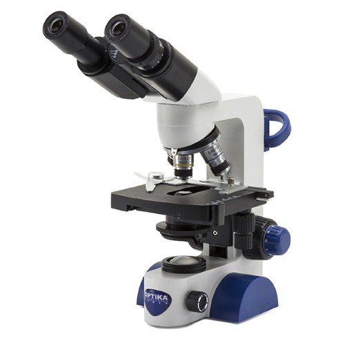 Microscopio biologico monoculare per usi didattici OPTIKA modello B-66