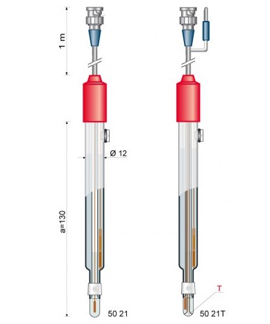 Elettrodo combinato di pH per Sension+ 5021 per campioni difficili