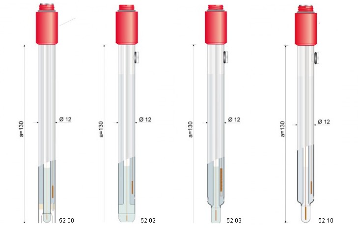 Elettrodo di pH combinato al gel per Sension+ con attacco a vite S7 per matrici acquose pulite.