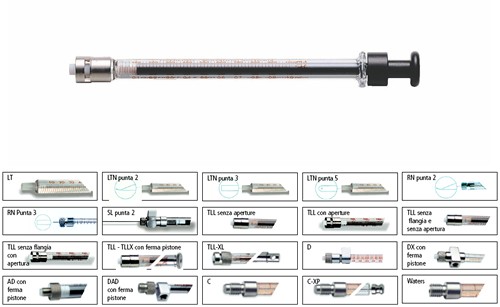 SIRINGA 1005 LTN - 5 ML AGO GAUGE 22 - PUNTA 2 - LUNGHEZZA 51 MM 81517