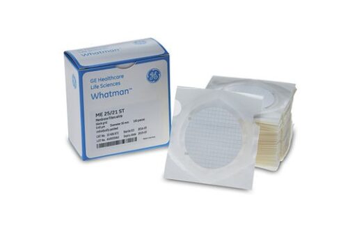 Membrane in esteri misti di cellulosa WHATMAN ME25/41 sterili verdi con reticolo nero Ø 47 mm porosi