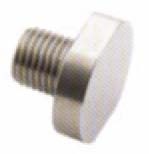 Punta di ricambio con diametro di 13 mm per sonda 630-0560, in lega Ti-6Al-4V.