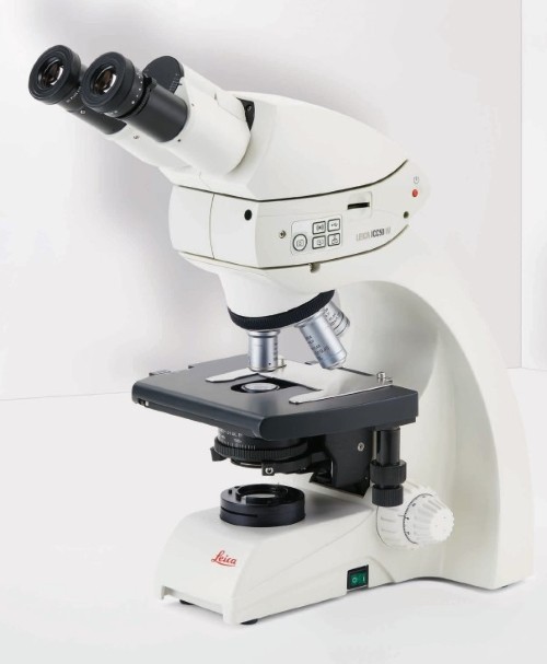 Microscopio Binoculare da laboratorio per didattica orig. Leica mod. DM500 BF