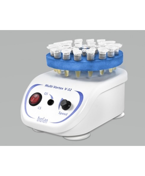 Multi-Vortex per provette BIOSAN modello V-32