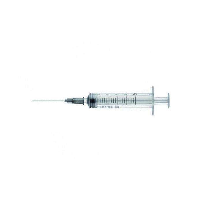 SIRINGHE 5 ML STERILI CON AGO 22G 100pz